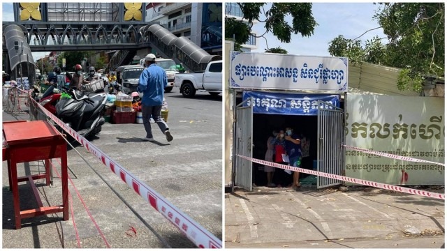 គ្រូពេទ្យយកសំណាកអាជីវករផ្សារដើមគជាង​២០០នាក់ ក្រោយពាក់ព័ន្ធ​អ្នកជំងឺកូវីដ-១៩បំប្លែងថ្មី