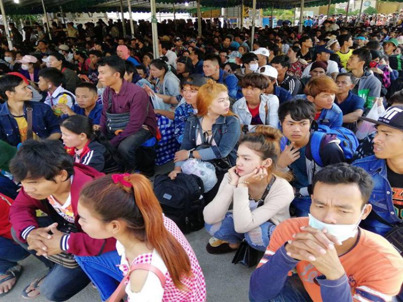 ﻿ថៃអនុញ្ញាតឲ្យពលករខ្មែរឆ្លងដែនឥតគិតថ្លៃរក្សាសិទ្ធិទិដ្ឋាការអំឡុងបុណ្យចូលឆ្នាំ