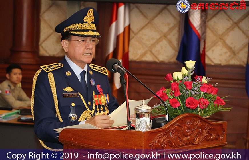 មេន​គរ​បាល​​កម្ពុជា​ចាត់​ទុក​ចលនា​ប្រឆាំង​​គំរាម​កំហែង​ដល់​សន្តិសុខ​កម្ពុជា​នៅ​ឆ្នាំ​នេះ