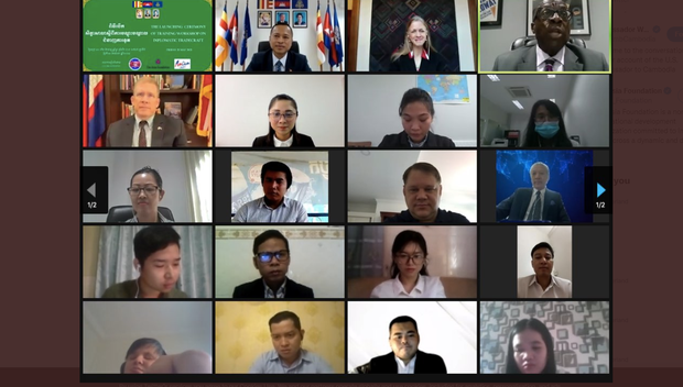 ស្ថានទូត​អាមេរិក មូលនិធិ​អាស៊ី​ និង​រដ្ឋាភិបាល​សហការ​បើក​សិក្ខាសាលា​រួម​ស្តីពី​ជំនាញ​កិច្ច​ការទូត