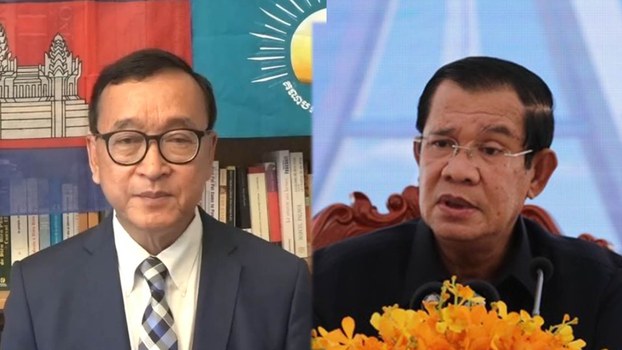 លោក​ហ៊ុន សែន​ព្រមាន​ចាប់​លោក​ សម​ រង្ស៊ី​ ជា​ថ្មី​បើ​សិន​​ហ៊ាន​ត្រឡប់​មក​​​កម្ពុជា
