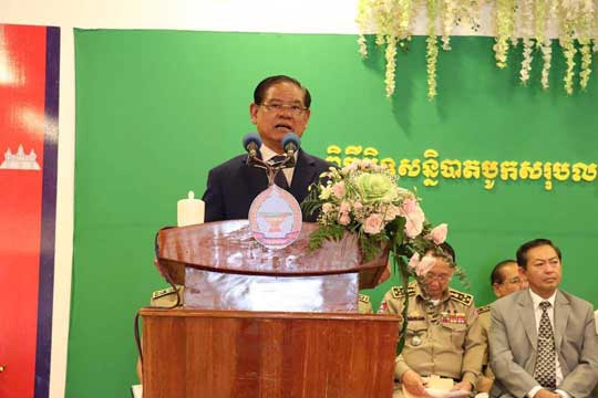 លោក ស ខេង ៖ ការបោះឆ្នោត អាណត្តិទី៦ អាចមានបក្សប្រឆាំង ដើរតួជំនួស CNRP តែមិនអាចបង្កើតថ្មី