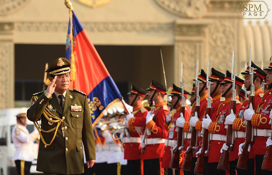 ក្រុមកង​ទ័ព​ប្រកាសជំហរ​គាំទ្រ​លោក ហ៊ុន សែន កម្ទេចបក្សប្រឆាំង