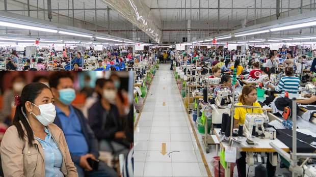 សហជីព​និង​កម្មករ​មួយ​ចំនួនព្រួយ​បារម្ភការ​អនុវត្ត​វិធានការ​សុខា​ភិបាល​ដើម្បី​បង្ការ​ជំងឺ​កូវីដ១៩​មិន​បាន​ល្អ​នៅ​ក្នុង​រោង​ចក្រ