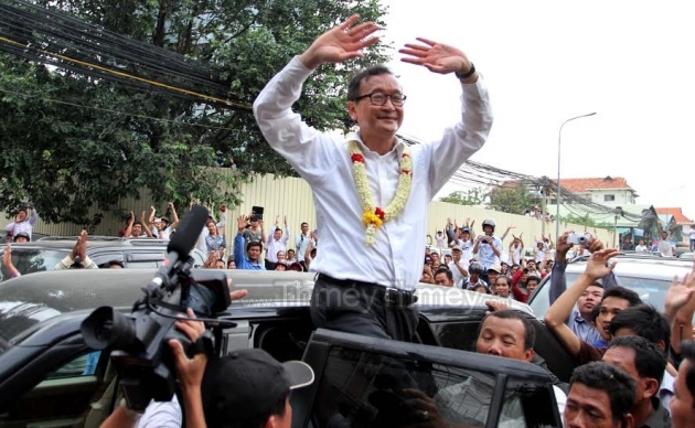 ឯកឧត្តម សម រង្ស៊ី រំពឹងថាការចូលស្រុកមុនថ្ងៃបោះឆ្នោត នឹងមានអ្នកគាំទ្រផុសផុលជាងអាណត្តិមុន