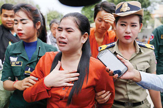 សាលាឧទ្ធរណ៍​កាត់​ទោស ​លោក​ស្រី​ ទេព​ វន្នី​ បទល្មើស​ហិង្សា​ ដោយ​ចេតនា​មាន​ ស្ថាន​ទម្ងន់​ទោស​​