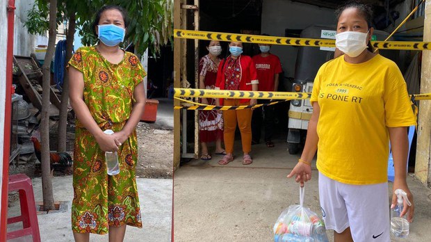 ពលរដ្ឋ​ខ្លះ​​​​ទិញ​​​អាហារ​​​បរិច្ចាគ​​ជួយ​​ដល់​​អ្នក​​​ទី​ទ័ល​​ក្រ​​ក្នុង​​​ពេល​​បិទ​​ខ្ទប់​ទីក្រុង