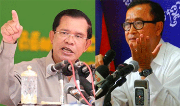លោ​ក ​ហ៊ុ​ន​ ​សែន​ ​ប្រាប់​លោ​ក​ ​សម​ ​រ​ង្ស៊ី ​ថា​ ​មក​ពី​ដើ​ម​ពោ​ធិ៍​ណា​ ​ឱ្យ​ទៅ​ដើម​ពោ​ធិ៍​នឹង​​វិ​ញទៅ​ ​​​