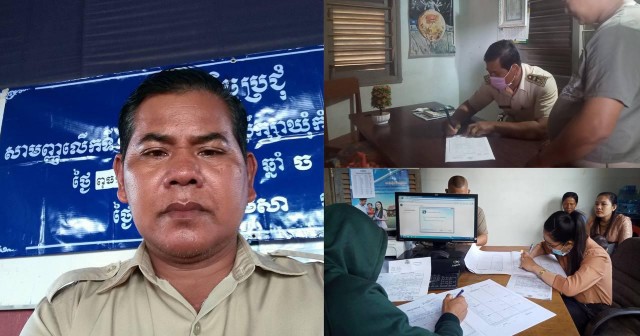 លោក ជួន ថុល មេឃុំកំពង់ស្វាយ ពន្យល់ពីសារសំខាន់នៃការចុះសំបុត្រអាពាហ៍ពិពាហ៍