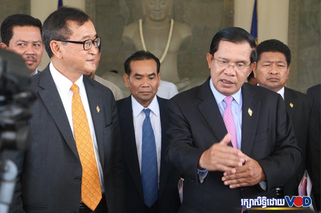 លោក សម រង្ស៊ី ថា ចលនាសង្គ្រោះជាតិនឹងធ្វើឲ្យ​លោក ហ៊ុន សែន លែងក្រាញអំណាចបាន