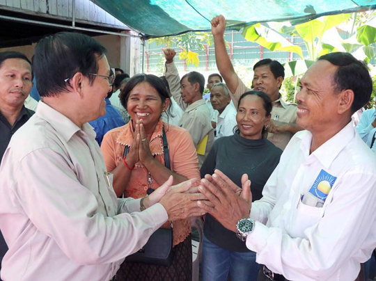 លោក កឹម សុខា ៖ បក្សសង្គ្រោះជាតិ ចង់បានលទ្ធផលឆ្នោត ឆ្លុះបញ្ចាំងពីឆន្ទៈ ពិតប្រាកដ របស់ពលរដ្ឋ