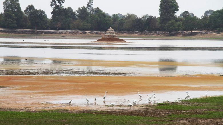 នៅ​ចុងរដូវ​ប្រាំង​នេះ​ទឹក​នៅ​ស្រះស្រង់​អាច​​នឹង​រីងស្ងួត តែ​មិន​ប៉ះពាល់​គ្រឹះ​ប្រាសាទ​ទេ