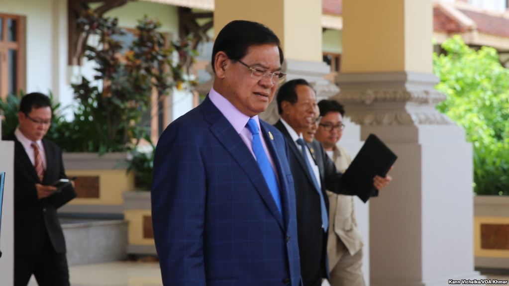 លោក ស ខេង ថា ចលនា​សង្គ្រោះ​ជាតិ​ខុសច្បាប់ និង​បំផ្លាញ​ប្រជាធិបតេយ្យ