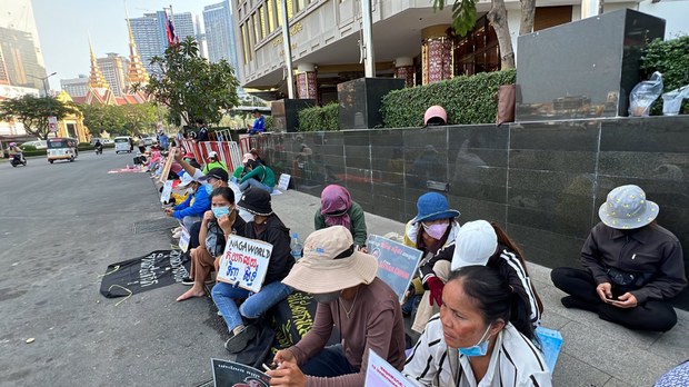 កូដករ​ណាហ្គាវើលដ៍​បន្ត​តវ៉ា​ទាមទារ​ដោះលែង​កញ្ញា ឈឹម ស៊ីថរ