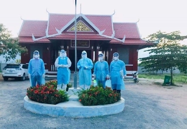 មនុស្ស៣នាក់ទៀតឆ្លងកូវីដ-១៩ នៅរោងចក្រភីវី អ៊ិនដាសស្រ្ទី នៅស្រុកបាទី ខេត្តតាកែវ 
