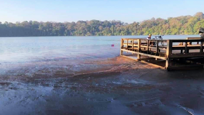 មន្ត្រី​បរិស្ថាន​អំពាវនាវ​កុំឱ្យ​ពលរដ្ឋ​បារម្ភ ចំពោះ​ទឹក​បឹង​យក្ស​ឡោម​ដែល​ប្រែជា​ល្អក់