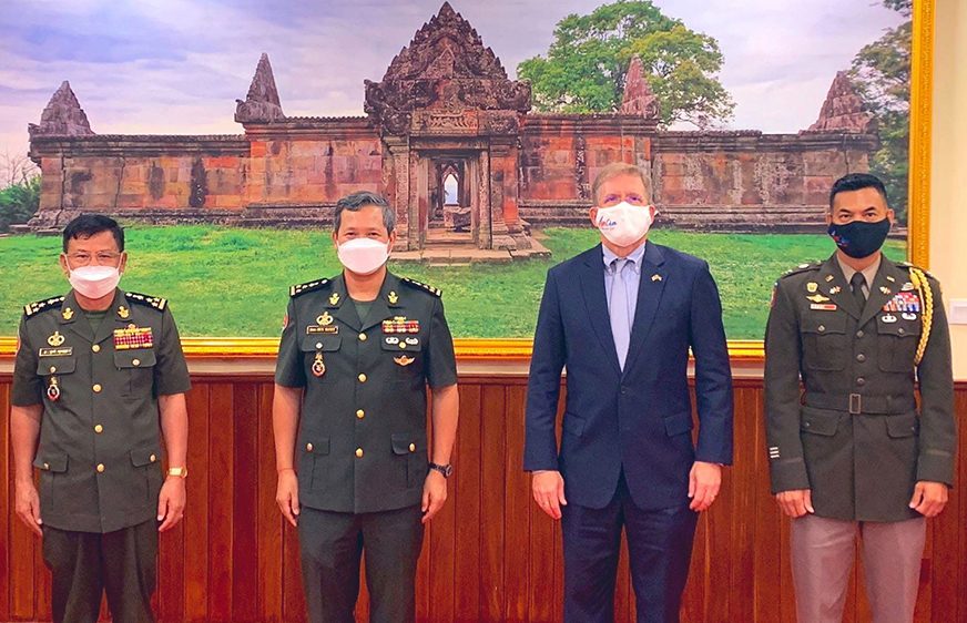 អ្នក​ឃ្លាំ​មើល​ថា​ជំនួប​​លោក​ ហ៊ុន​ ម៉ាណែត​ និង​មន្ត្រី​​​យោធា​​អាមេរិក​ ជា​​សញ្ញា​វិជ្ជ​មាន​​​នៃ​​ដំណើរ​​​ការ​​ប្រជា​​ធិប​តេយ្យ​