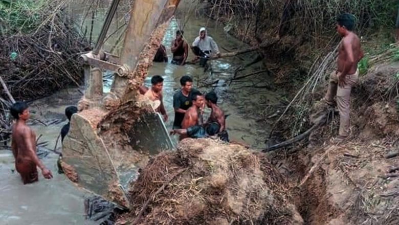 បាក់ច្រាំង​សង្កត់​បុរស​ម្នាក់​ស្លាប់​ ពេល​កំពុង​ចាប់​ត្រី​នៅក្នុង​សំណាញ់