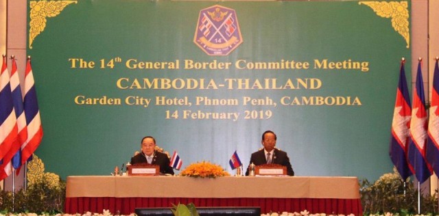 កម្ពុជា​-​ថៃ រួមគ្នា​បន្ត​រក្សា​ស្ថិរភាព​តាម​ព្រំដែន