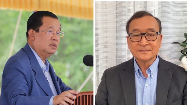 លោក ហ៊ុន សែន ស្នើ​ចៅហ្វាយ​ចាស់​វៀតណាម​ឱ្យ​ចាប់​លោក សម រង្ស៊ី បើ​មេ​បក្ស​ប្រឆាំង​រូប​នេះ​ប្រើ​ទឹក​ដី​វៀតណាម​ចូល​មក​កម្ពុជា