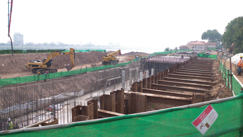 ជំនួយ​អភិវឌ្ឍន៍​ផ្លូវការ ODA របស់​ជប៉ុន ជួយ​កែលម្អ​ប្រព័ន្ធ​ការពារ​ទឹកជំនន់ និង​បង្ហូរទឹក​នៅក្នុង​ទីក្រុង​ភ្នំពេញ