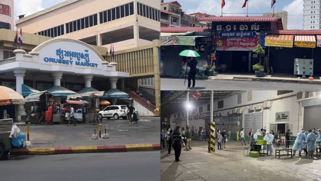 មនុស្សជាង១ពាន់នាក់ហើយ ដែលវិជ្ជមានកូវីដ-១៩ ផ្ទុះពីផ្សារអូរឬស្សី ផ្សារចាស់ និងរោងចក្រ 