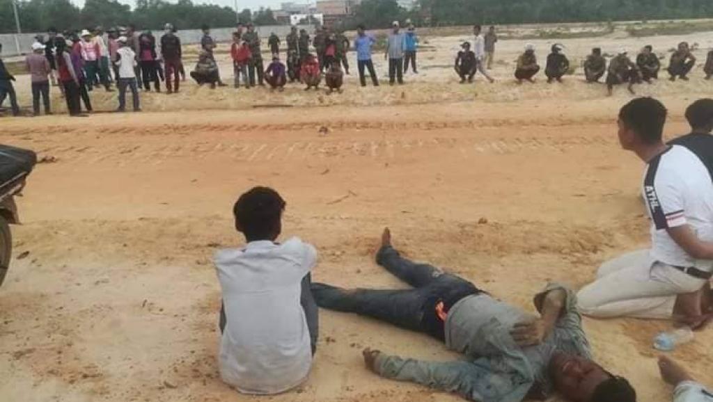 ការ​បង្ក្រាប​​ដោយ​ហិង្សា​នៅ​ក្នុង​ជម្លោះ​ដីធ្លី​នៅ​ខេត្ត​ព្រះសីហនុ ​ត្រូវ​បាន​ចោទ​សួរ​នៅ​ចំពោះ​មុខ​មន្ត្រី​ក្រសួង​មហាផ្ទៃ