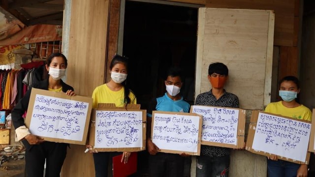 ជាតិសមត្ថកិច្ចដោះលែងសមាជិកសមាគមស្រី្តដើម្បីសង្គម ក្រោយធ្វើកិច្ចសន្យាឈប់ប្រមូលស្នាមមេដៃ 