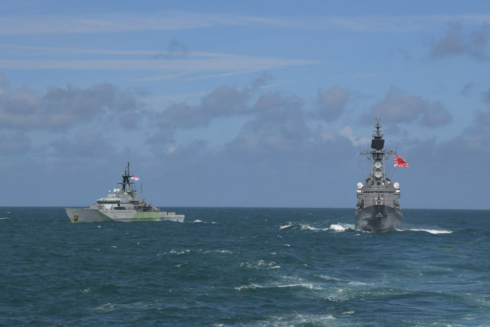 នាវា​កង​ស្វ័យការពារ​ជើង​ទឹក​ជប៉ុន ២​ គ្រឿង ​គ្រោង​ចូល​ចត​នៅ​ក្រុងព្រះសីហនុ​ ដើម្បី​ទស្សនកិច្ច​រយៈពេល ៣ ថ្ងៃ អំឡុងពេល​ហ្វឺ​ក​ហ្វឺ​ន​នាវិក​ 