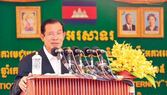 ​លោក ហ៊ុន សែន បាន​ថ្លែង​ថា​៖ «​ខ្ញុំ​គ្រាន់​តែ​ជូន​សារ​ឲ្យ​អ្នក កុំ​បារម្ភ​ពី​សុខភាព​របស់​ខ្ញុំ​បារម្ភ​ពី​សុខភាព​​ខ្លួនឯង​ល្អ​ជាង​