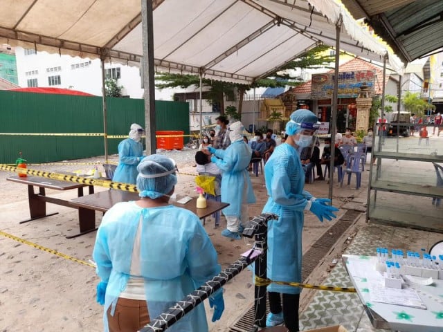 បន្ទាយមានជ័យ៖ មនុស្សជាង១ពាន់នាក់ហើយត្រូវបានយកសំណាកតេស្តរកកូវីដ-១៩ 