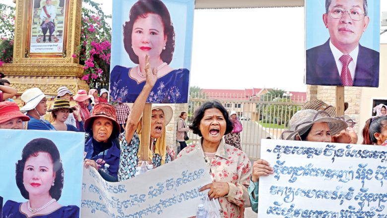 ពលរដ្ឋ​តវ៉ា​ប្រឆាំង​នឹង​ការ​រំលោភ​យក ដី​បឹង​ដែល​ពួកគាត់​អាស្រ័យ​ផល
