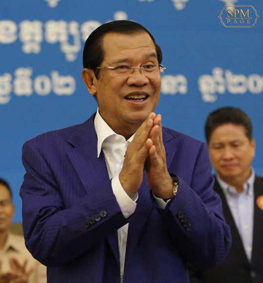 សម្ដេចតេជោ ឲ្យពលរដ្ឋគូសសញ្ញាធិក នៅលេខរៀងទី២០ ដែលមានរូបទេវតាបាចផ្កា
