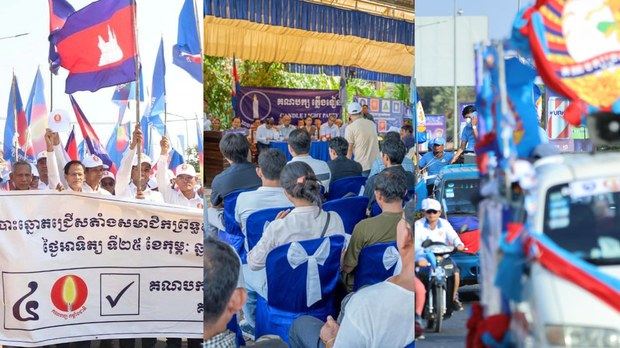 បក្ស​កាន់អំណាច​និង​បក្ស​ប្រឆាំង បិទ​យុទ្ធនាការ​ឃោសនា​បោះឆ្នោត​ព្រឹទ្ធសភា