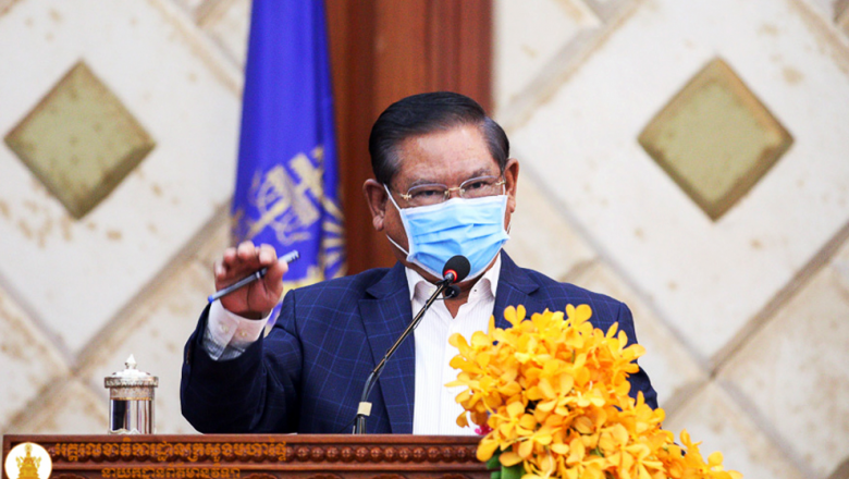 លោក ស ខេង រំឭក​អាជ្ញាធរ​ត្រូវ​ដោះស្រាយ​បញ្ហា​ពលរដ្ឋ​តាម​សន្តិវិធី​ និង​ច្បាប់